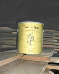 'Tried & True' brand Danish finish